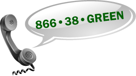 Call Now 866-38-GREEN